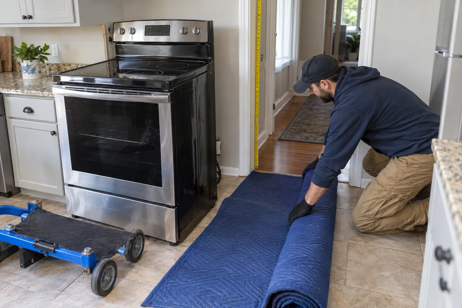 Preparation detail for is your stove or oven ready for removal?
